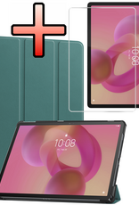 NoXx NoXx Lenovo Idea Tab Hoesje Met Screenprotector - Donkergroen