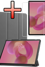 NoXx NoXx Lenovo Idea Tab Hoesje Met Screenprotector - Grijs