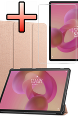 NoXx NoXx Lenovo Idea Tab Hoesje Met Screenprotector - Rose Goud