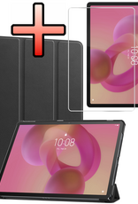 NoXx NoXx Lenovo Idea Tab Hoesje Met Screenprotector - Zwart