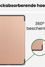 BASEY. BASEY. Lenovo Tab 10.1 inch Hoesje Met Screenprotector - Rose Goud