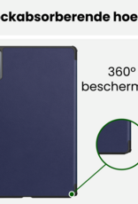 BASEY. BASEY. Lenovo Idea Tab Hoesje - Donkerblauw
