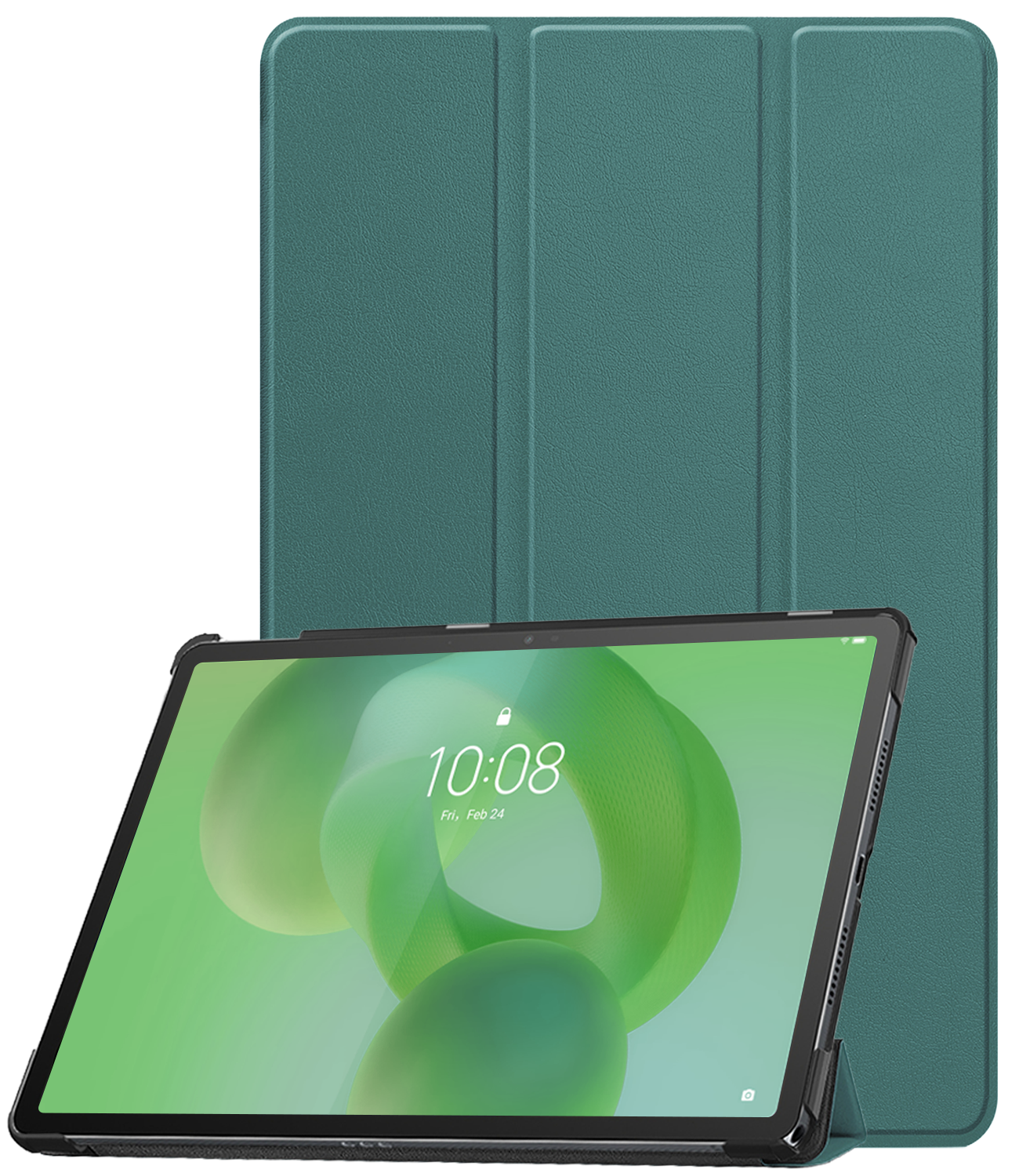 BASEY. BASEY. Lenovo Idea Tab Hoesje - Donkergroen