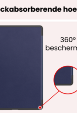 NoXx NoXx Lenovo Tab 10.1 inch Hoesje - Donkerblauw