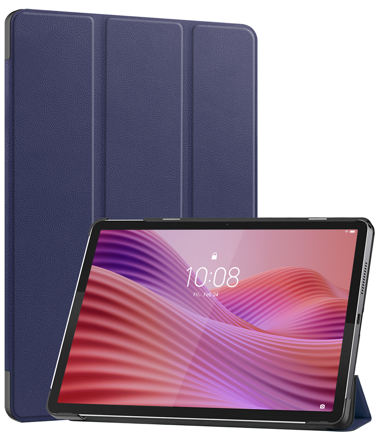 NoXx NoXx Lenovo Tab 10.1 inch Hoesje - Donkerblauw