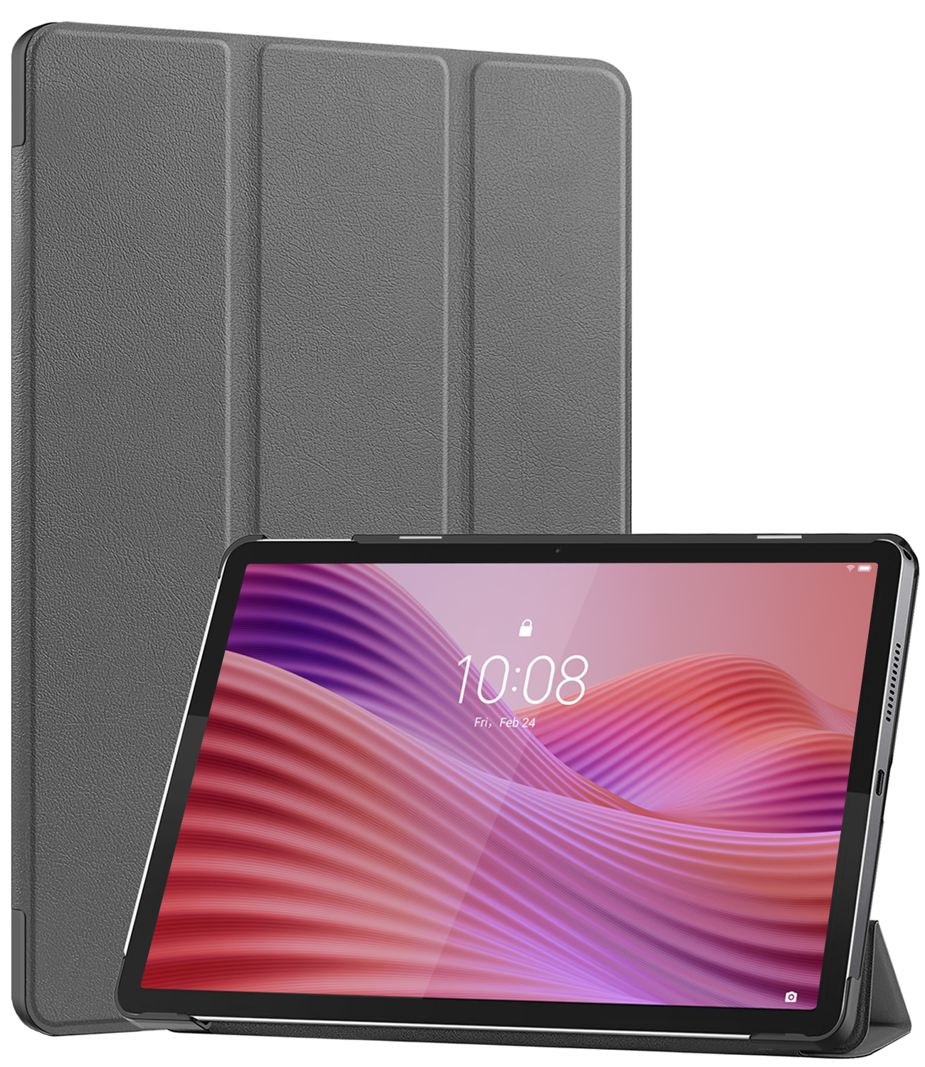 NoXx NoXx Lenovo Tab 10.1 inch Hoesje - Grijs
