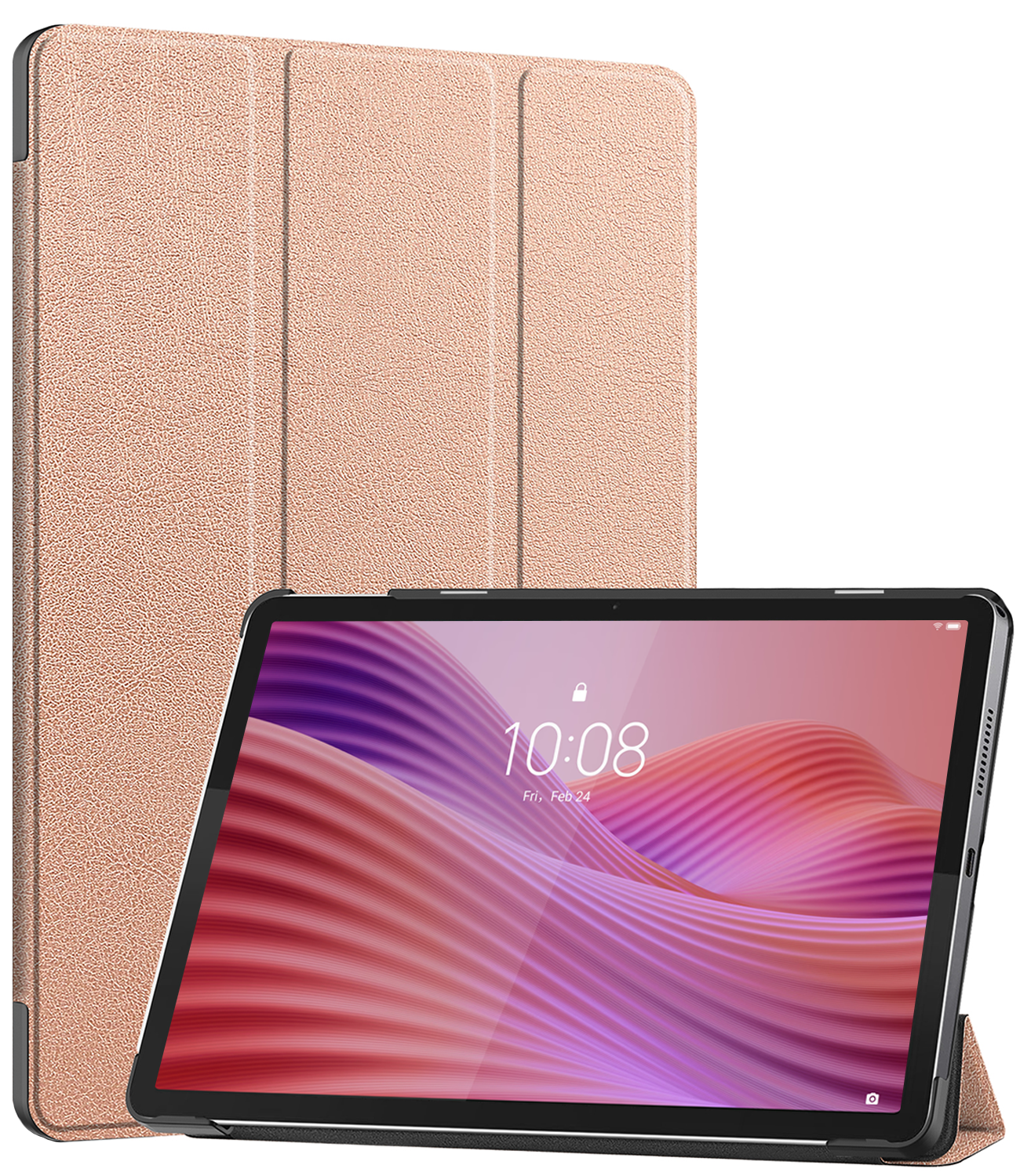 NoXx NoXx Lenovo Tab 10.1 inch Hoesje - Rose Goud