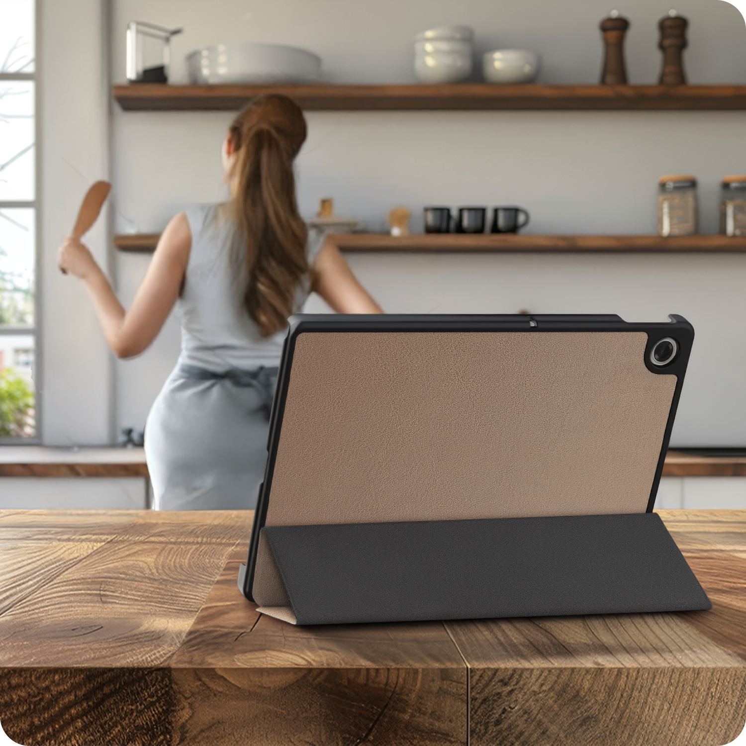 NoXx NoXx Lenovo Tab 10.1 inch Hoesje - Rose Goud