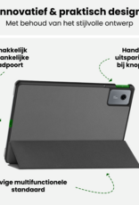 BASEY. BASEY. Lenovo Idea Tab Hoesje Met Screenprotector - Grijs