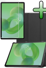 BASEY. BASEY. Lenovo Idea Tab Hoesje Met Screenprotector - Zwart
