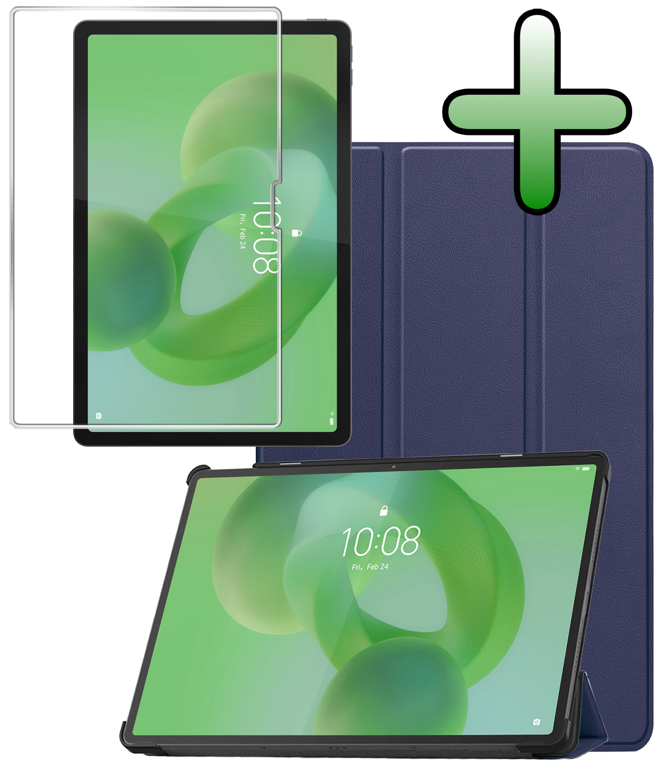 BASEY. BASEY. Lenovo Idea Tab Pro Hoesje - Donkerblauw