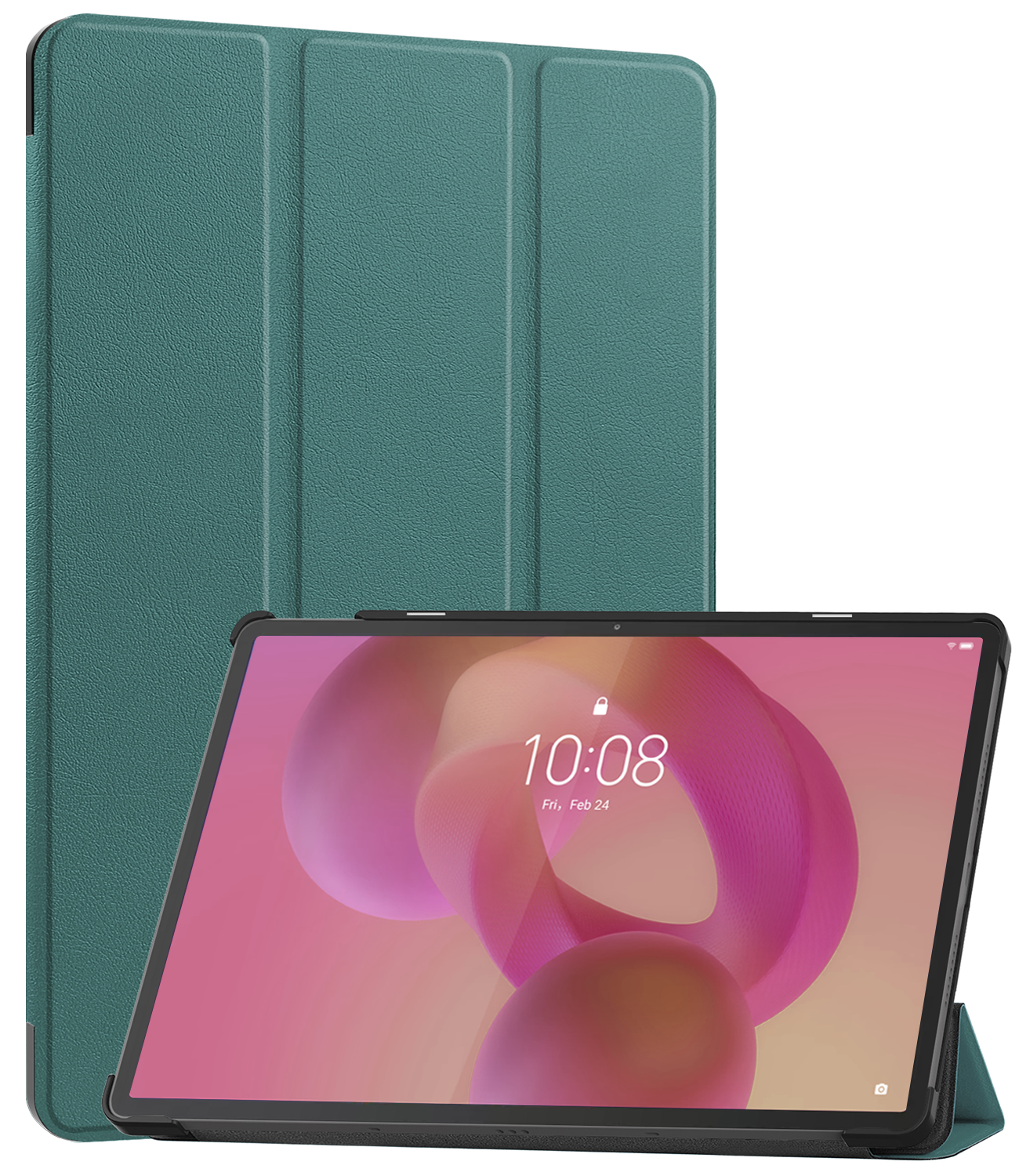 NoXx NoXx Lenovo Idea Tab Pro Hoesje - Donkergroen