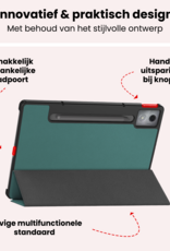 NoXx NoXx Lenovo Idea Tab Pro Hoesje - Donkergroen