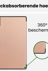 BASEY. BASEY. Lenovo Idea Tab Pro Hoesje - Rose Goud