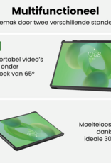 BASEY. BASEY. Lenovo Idea Tab Pro Hoesje Met Screenprotector - Donkergroen