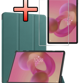 NoXx NoXx Lenovo Idea Tab Pro Hoesje Met Screenprotector - Donkergroen