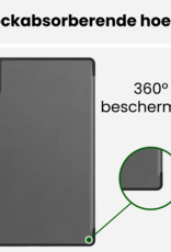 BASEY. BASEY. Lenovo Idea Tab Pro Hoesje Met Screenprotector - Grijs