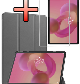 NoXx NoXx Lenovo Idea Tab Pro Hoesje Met Screenprotector - Grijs
