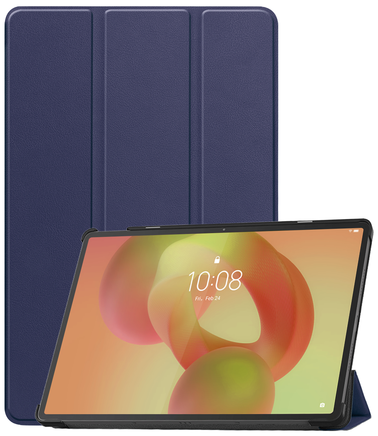 Nomfy Nomfy Lenovo Idea Tab Pro Hoesje - Donkerblauw