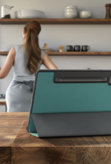 Nomfy Nomfy Lenovo Idea Tab Pro Hoesje Met Screenprotector - Donkergroen