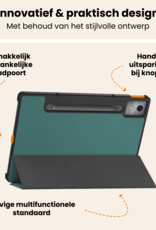 Nomfy Nomfy Lenovo Idea Tab Pro Hoesje Met Screenprotector - Donkergroen