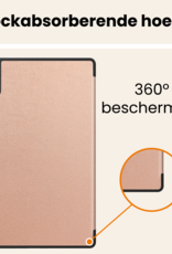 Nomfy Nomfy Lenovo Idea Tab Pro Hoesje Met Screenprotector - Rose Goud