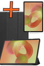 Nomfy Nomfy Lenovo Idea Tab Pro Hoesje Met Screenprotector - Zwart