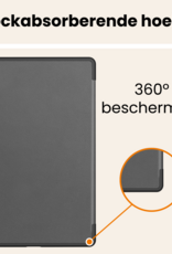 Nomfy Nomfy Lenovo Tab 10.1 inch Hoesje Met Screenprotector - Grijs