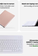 BASEY. BASEY. Samsung Galaxy Tab A11 Plus Toetsenbordhoes - Rosé Goud
