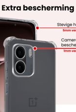 NoXx NoXx OnePlus 15R Hoesje Shockproof - Transparant