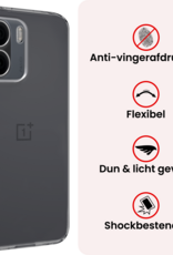 NoXx NoXx OnePlus 15R Hoesje Siliconen - Transparant - 2 PACK