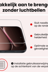NoXx NoXx OnePlus 15R Hoesje Siliconen Met 2x Screenprotector - Transparant
