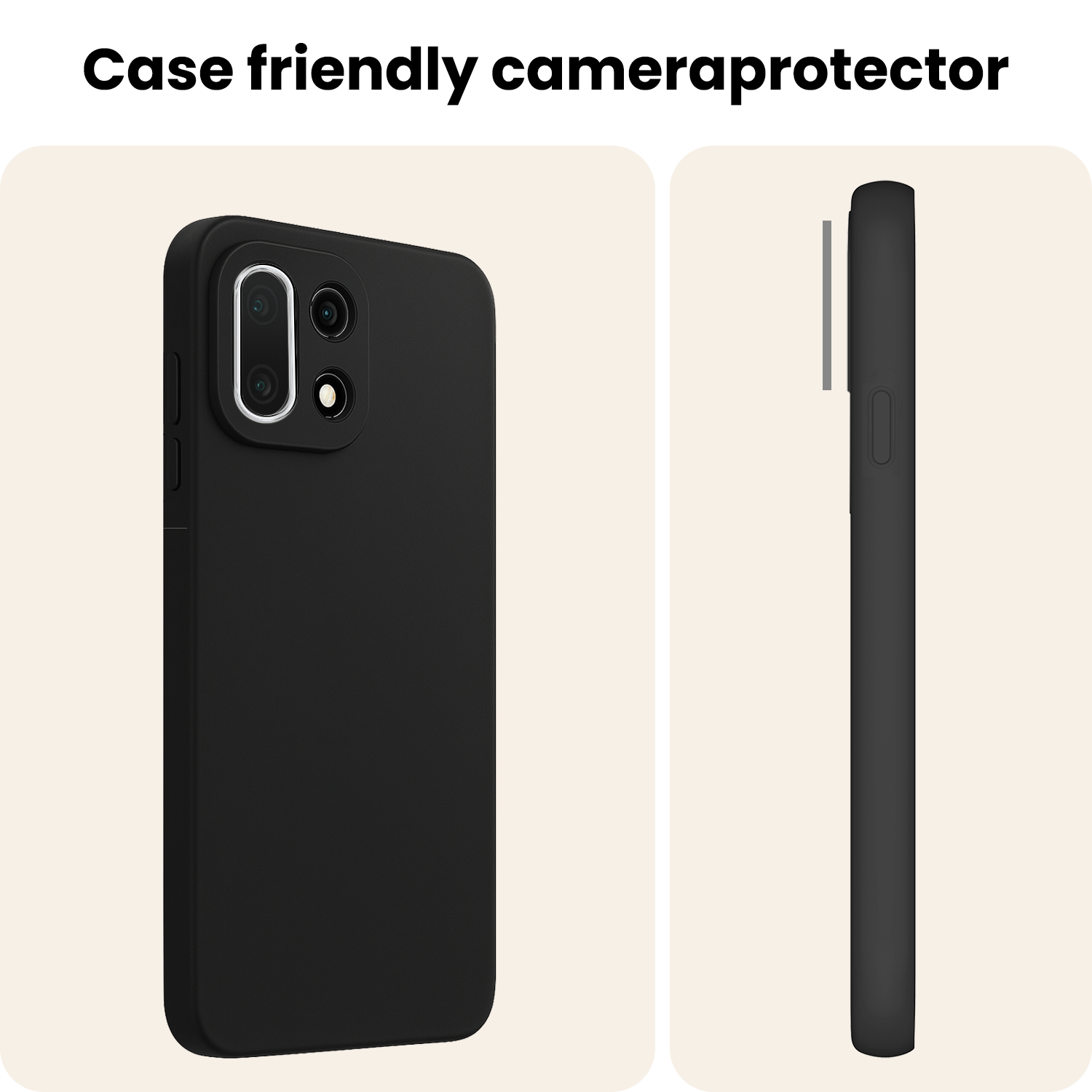 Nomfy Nomfy OnePlus 15R Camera Screenprotector - 2 PACK
