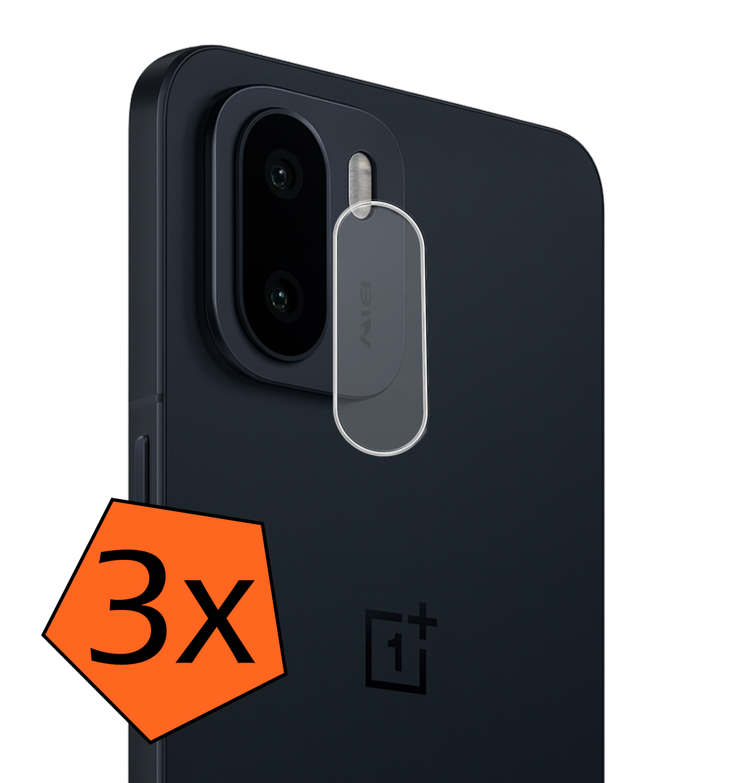 Nomfy Nomfy OnePlus 15R Camera Screenprotector - 3 PACK