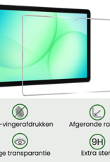 BASEY. BASEY. Samsung Galaxy Tab A11 Plus Toetsenbordhoes Met Screenprotector - Goud