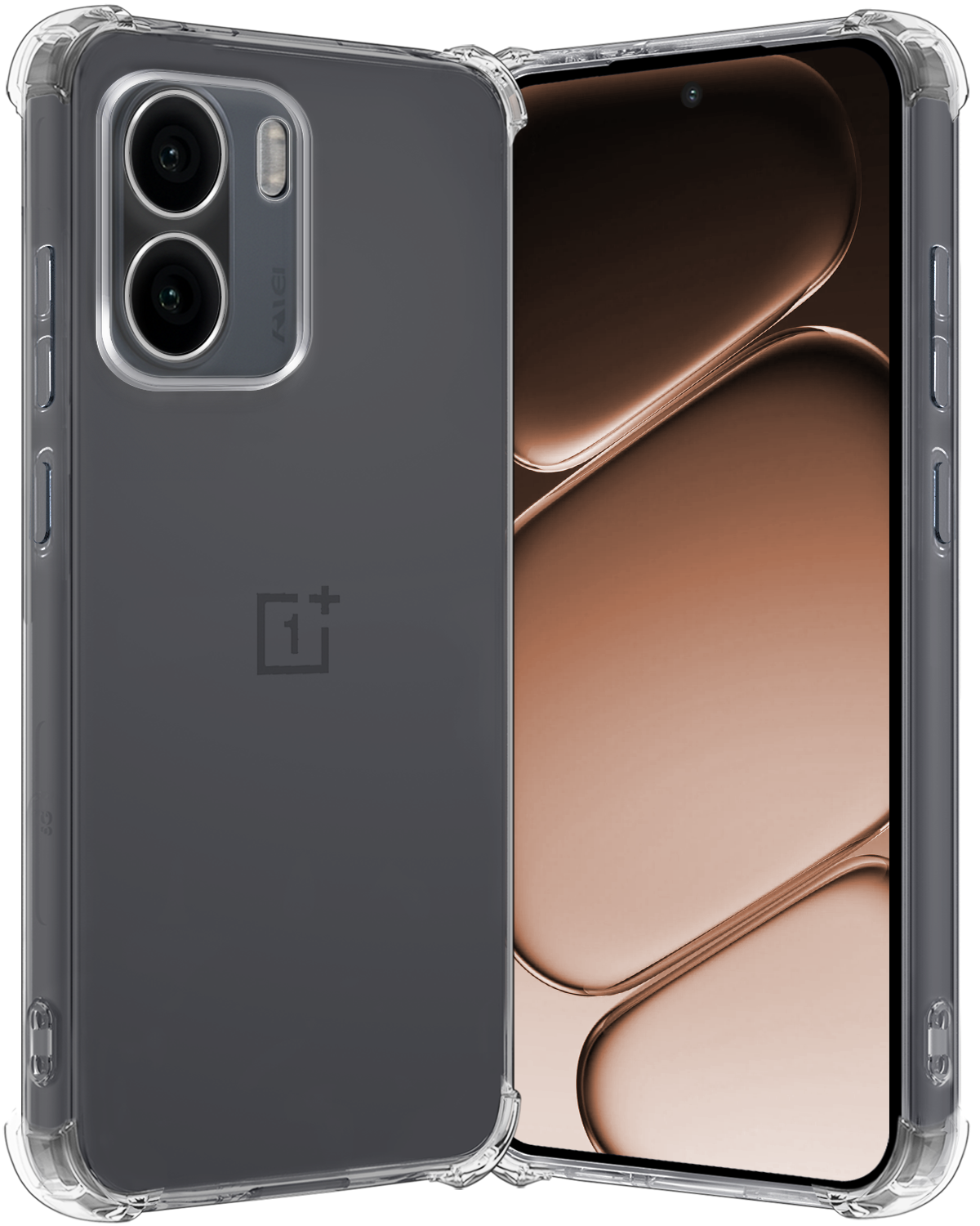 Nomfy Nomfy OnePlus 15R Hoesje Shockproof - Transparant