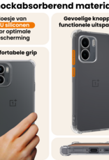 Nomfy Nomfy OnePlus 15R Hoesje Shockproof - Transparant