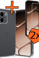 Nomfy Nomfy OnePlus 15R Hoesje Shockproof Met 2x Screenprotector