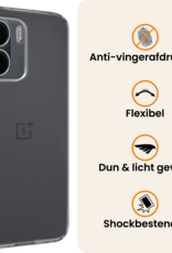 Nomfy Nomfy OnePlus 15R Hoesje Siliconen - Transparant