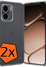 Nomfy Nomfy OnePlus 15R Hoesje Siliconen - Transparant - 2 PACK