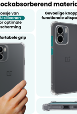 Forterra Forterra OnePlus 15R Hoesje Shockproof - Transparant - 2 PACK
