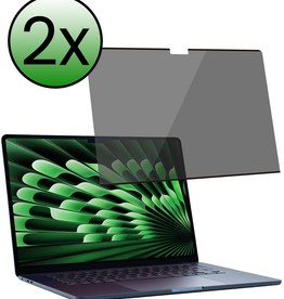 BASEY. BASEY. MacBook 13,6 Inch Privacy Screenprotector - 2 PACK