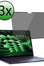 BASEY. BASEY. MacBook 13,6 Inch Privacy Screenprotector - 3 PACK