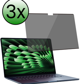 BASEY. BASEY. MacBook 13,6 Inch Privacy Screenprotector - 3 PACK