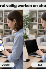 BASEY. BASEY. MacBook 15,3 Inch Privacy Screenprotector - 2 PACK