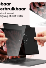 NoXx NoXx MacBook 15,3 Inch Privacy Screenprotector - 3 PACK