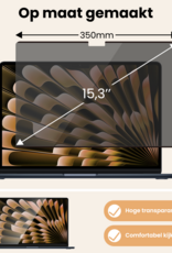 Nomfy Nomfy MacBook 15,3 Inch Privacy Screenprotector - 2 PACK