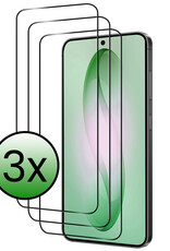 BASEY. BASEY. Samsung Galaxy S26 Screenprotector Glas Full Cover - 3 PACK