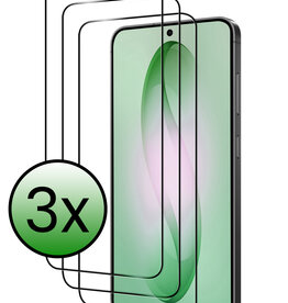 BASEY. BASEY. Samsung Galaxy S26 Screenprotector Glas Full Cover - 3 PACK