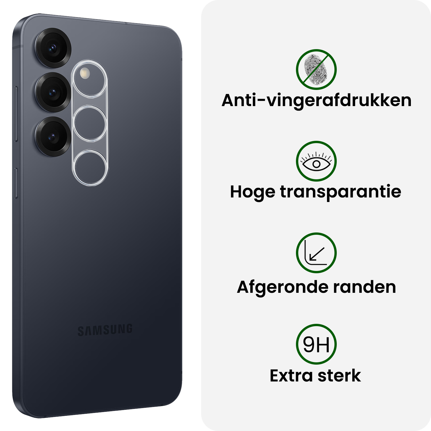 BASEY. BASEY. Samsung Galaxy S26 Camera Screenprotector - 2 PACK